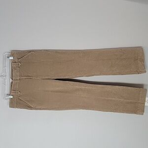 Dockers vintage corduroy beige tan straight leg women's pants size 10 y2k preppy
